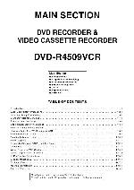 Сервисная инструкция Funai (AEG) DVD-R4509VCR