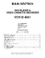 Service manual Funai (AEG) VCR-D4501