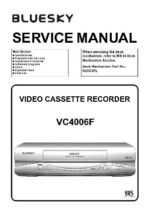 Service manual Funai BLUESKY VC4006F ― Manual-Shop.ru