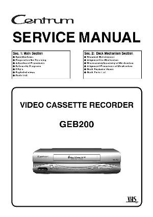 Сервисная инструкция Funai CENTRUM GEB200 ― Manual-Shop.ru