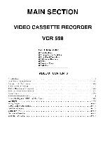 Service manual Funai CLATRONIC VCR-598