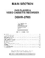 Service manual Funai DBVR-2700