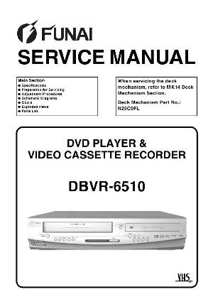 Сервисная инструкция Funai DBVR-6510 (2005) ― Manual-Shop.ru