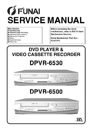 Сервисная инструкция Funai DPVR-6500, DPVR-6530 ― Manual-Shop.ru