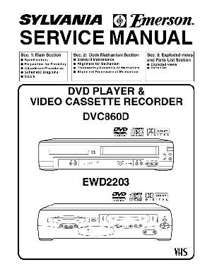 Сервисная инструкция Funai Emerson EWD2203 ― Manual-Shop.ru