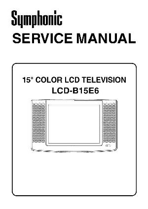 Сервисная инструкция Funai LCD-B15E6 ― Manual-Shop.ru