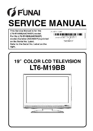 Сервисная инструкция Funai LT6-M19BB (A8CN6EP) ― Manual-Shop.ru