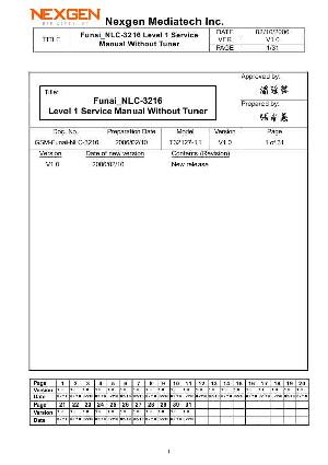 Сервисная инструкция Funai NLC-3216 ― Manual-Shop.ru