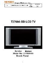 Сервисная инструкция Funai T27004-BD