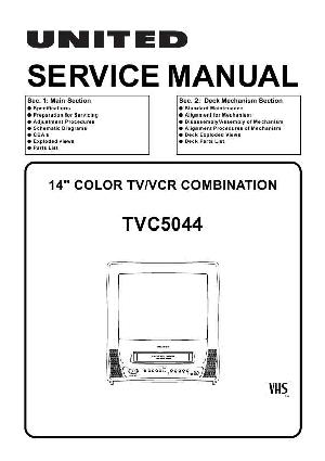 Сервисная инструкция Funai TVC-5044 ― Manual-Shop.ru