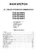 Сервисная инструкция Funai TVD-A2104PT, TVD-B2104PT, TVD-C2104PT, TVD-D2104PT