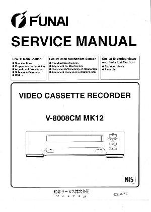 Сервисная инструкция Funai V-8008CM MK12 ― Manual-Shop.ru