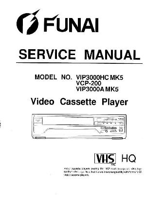 Сервисная инструкция Funai VCP-200 ― Manual-Shop.ru