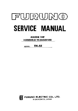 Сервисная инструкция Furuno FM-55 ― Manual-Shop.ru