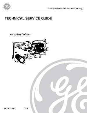 Service manual GE ADAPTIVE DEFROST ― Manual-Shop.ru