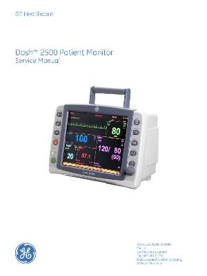 Сервисная инструкция GE DASH-2500 PATIENT MONITOR ― Manual-Shop.ru