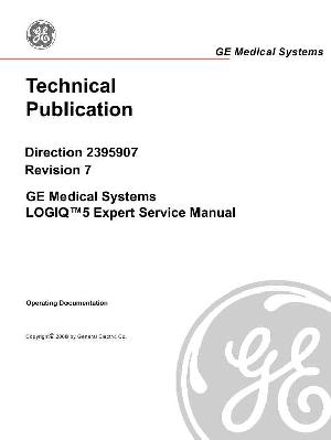 Service manual GE LOGIQ 5 EXPERT ― Manual-Shop.ru