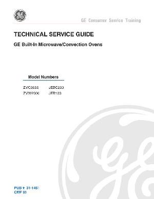 Service manual GE ZMC3000, ZMW2000, JEBC200, JEB100 ― Manual-Shop.ru