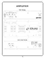 Service manual Gemini XTR-400 