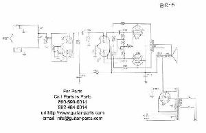 Схема Gibson BR-6 ― Manual-Shop.ru