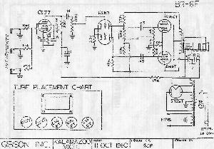 Schematic Gibson BR-6F ― Manual-Shop.ru