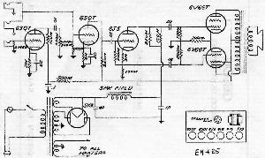 Schematic Gibson EH-125 ― Manual-Shop.ru