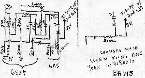 Schematic Gibson EH-195 ― Manual-Shop.ru