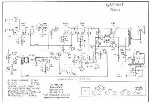 Schematic Gibson GA-17RVT ― Manual-Shop.ru