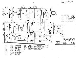 Schematic Gibson GA-20RVT ― Manual-Shop.ru