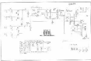 Schematic Gibson GA-55 ― Manual-Shop.ru