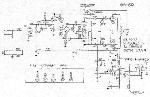 Schematic Gibson GA-60 HERCULES ― Manual-Shop.ru