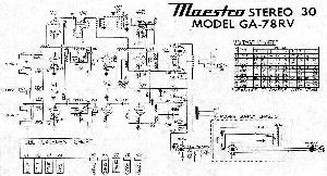 Schematic Gibson GA-78RV ― Manual-Shop.ru