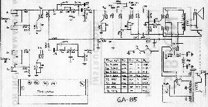 Schematic Gibson GA-85 ― Manual-Shop.ru