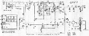 Schematic Gibson GAV-1 ― Manual-Shop.ru