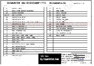 Схема Gigabyte 8I865GMF-775 ― Manual-Shop.ru