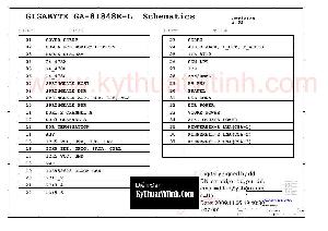 Schematic Gigabyte GA-8I848E-L1 ― Manual-Shop.ru