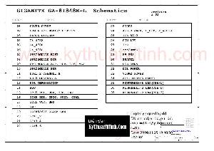 Схема Gigabyte GA-8I848E-L1 ― Manual-Shop.ru