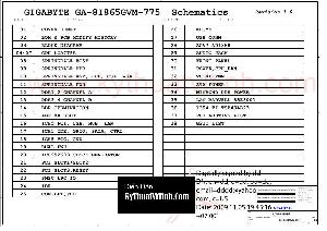 Схема Gigabyte GA-8I865GVM-775 ― Manual-Shop.ru