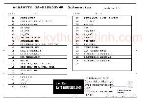 Схема Gigabyte GA-8I865GVMK ― Manual-Shop.ru