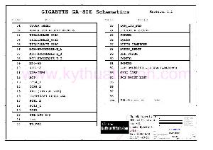 Схема Gigabyte GA-8IE ― Manual-Shop.ru