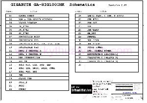 Schematic Gigabyte GA-8IG1000MK1 ― Manual-Shop.ru