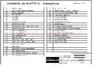Schematic Gigabyte GA-8IP775-G1 ― Manual-Shop.ru