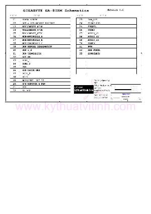 Schematic Gigabyte GA-8IRM REV4.0 ― Manual-Shop.ru