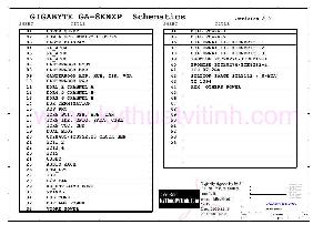 Схема Gigabyte GA-8KNXP ― Manual-Shop.ru