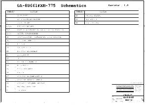 Схема Gigabyte GA-8S661FXM-775 ― Manual-Shop.ru