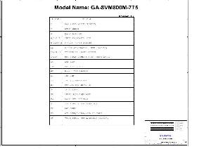 Schematic Gigabyte GA-8VM800M-775 ― Manual-Shop.ru