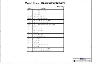 Schematic Gigabyte GA-8VM800PMD-775 ― Manual-Shop.ru