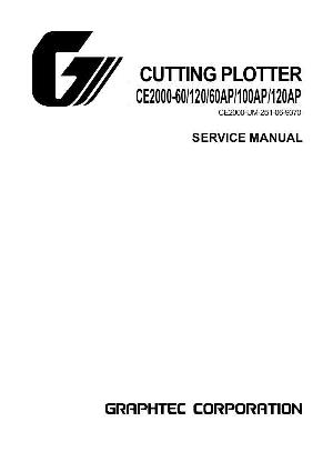Service manual Graphtec CE2000 ― Manual-Shop.ru