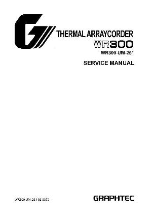 Service manual Graphtec WR300 ― Manual-Shop.ru