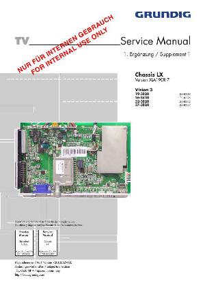 Сервисная инструкция GRUNDIG 19-3820 VISION-3 ― Manual-Shop.ru